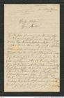 Nachlass Franz Steindachner, Brief von Hugo Schilling an Franz Steindachner (13.02.1878), Inv.Nr. 451.07, Seite 1